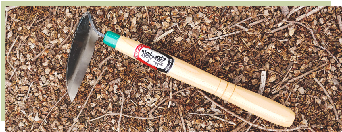 The Maruyoshi Garden Hoe available at Gubba Products